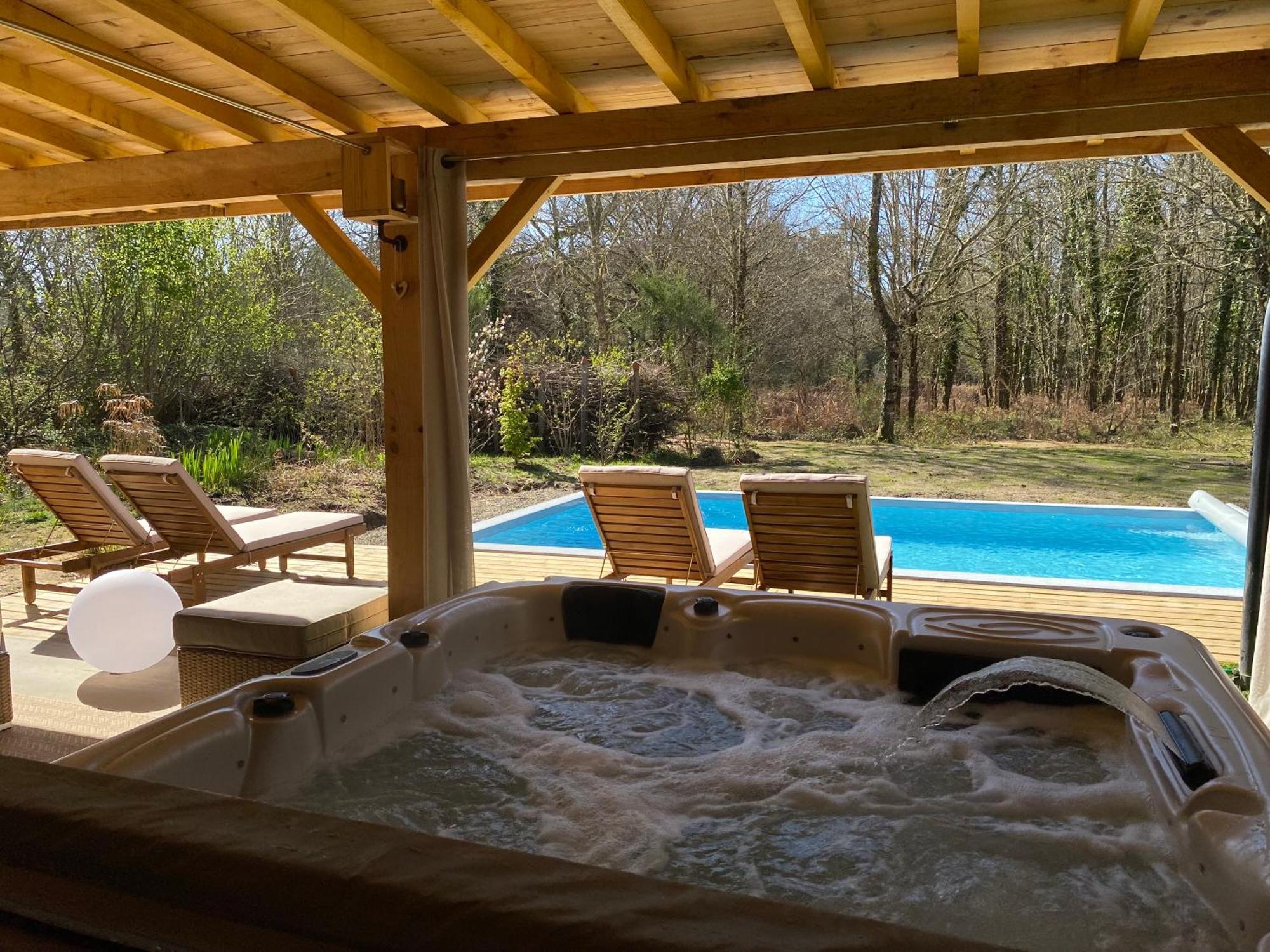 Gites & Spa De Charme " Ploum" Pouydesseaux المظهر الخارجي الصورة