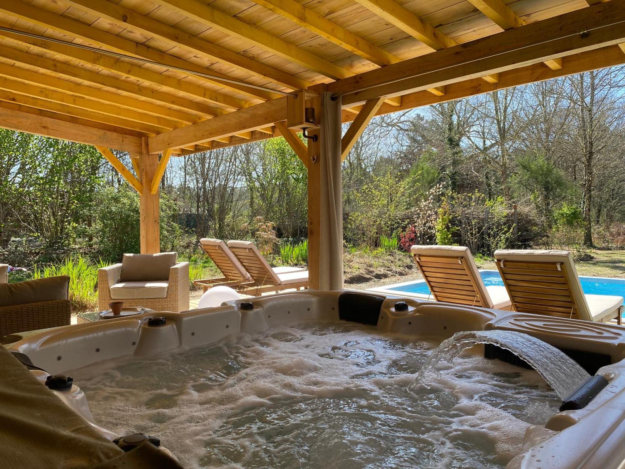 Gites & Spa De Charme " Ploum" Pouydesseaux المظهر الخارجي الصورة